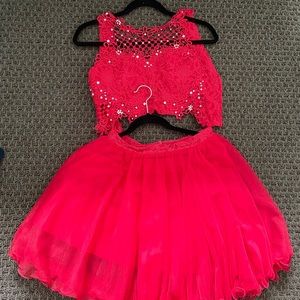 Two piece hoco dress